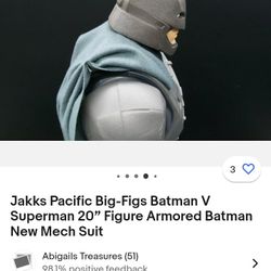 Batman V Superman Armored Batman Figure 