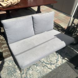 Outdoor Wood Frame Mini Comfy Couch $150 OBO