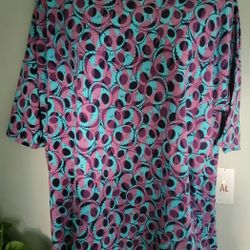 Lularoe DISNEY Nightmare Before CHRISTMAS TOP XL Tunic Women's 