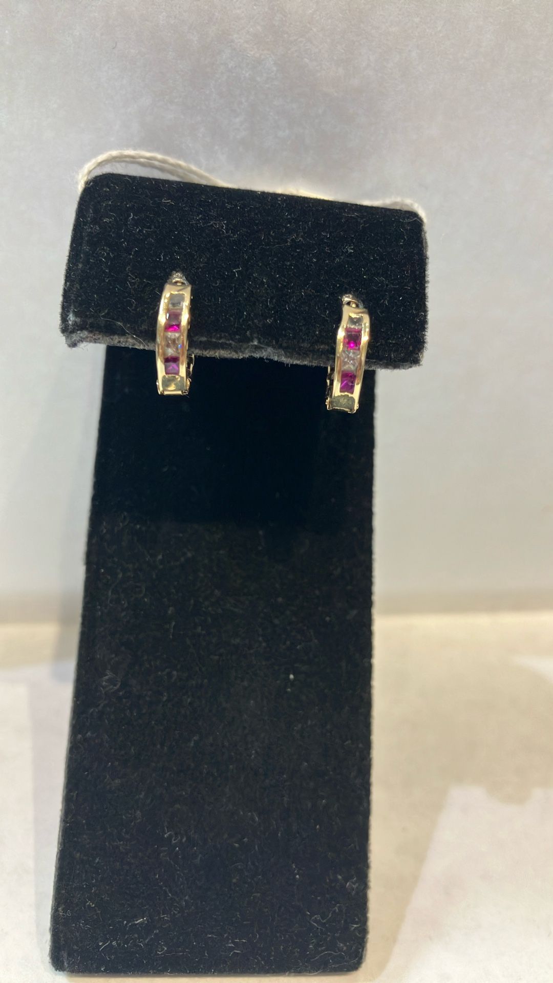 14k Gold Earrings #108828-2 MJ