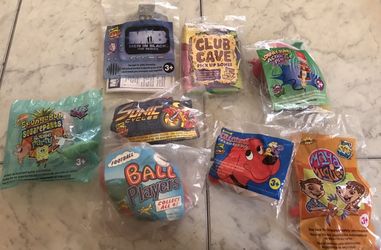 Collection of 8 Wendy's Kid Meal toys