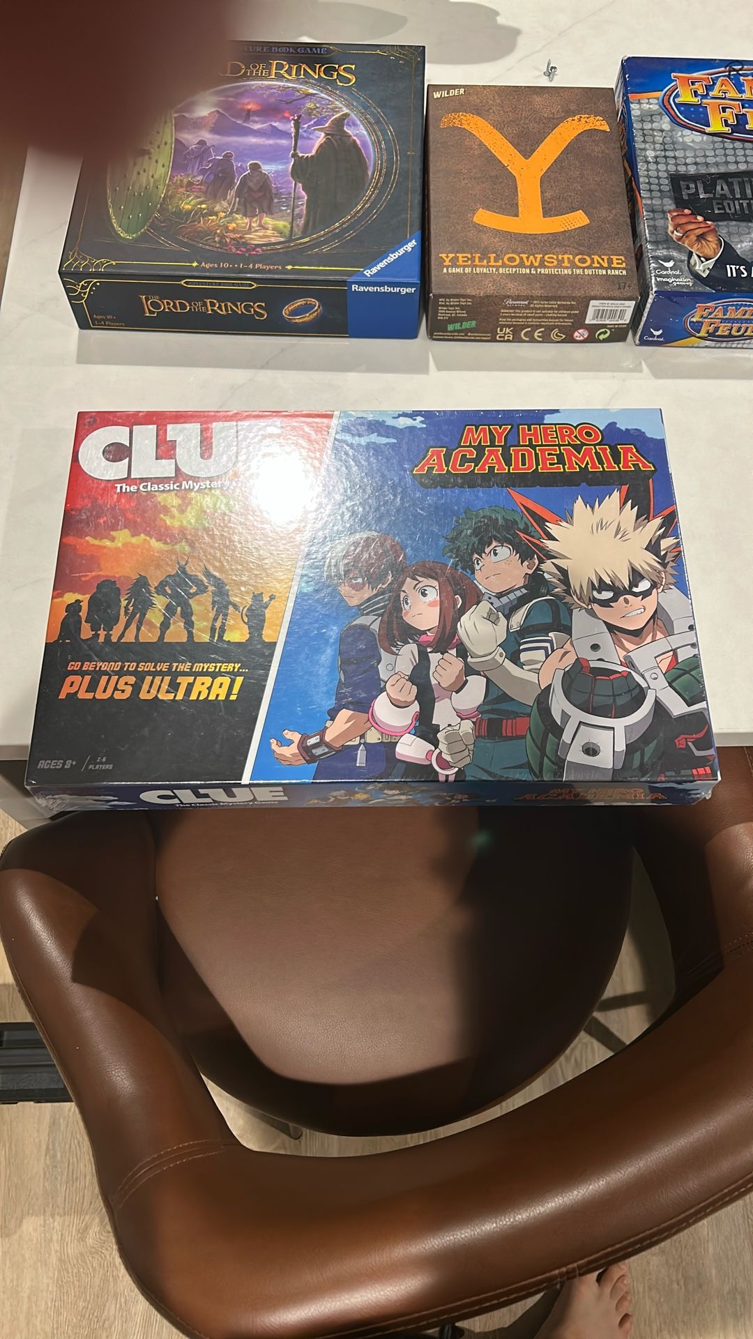 My Hero Academia CLUE Board Game