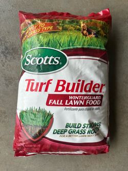Scotts Turf Builder WinterGuard Fall Lawn Food - New! Unopened