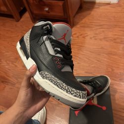 Jordan 3 Black Cement