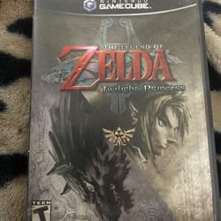 Legend of Zelda Twilight Princess GameCube Disc In Box