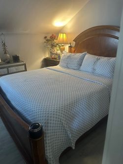 bed frame and mattress