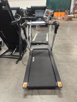 Centr Runr-S smart treadmill with touch screen incline running speed and foldable gym equipment