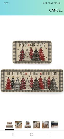 Christmas Kitchen Mats