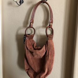 NWT Convertible Hobo Bag - Genuine Suede