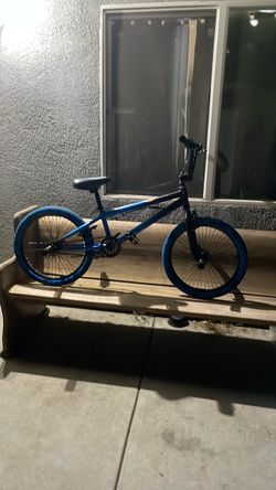 20 inch freestyle BMX bike.