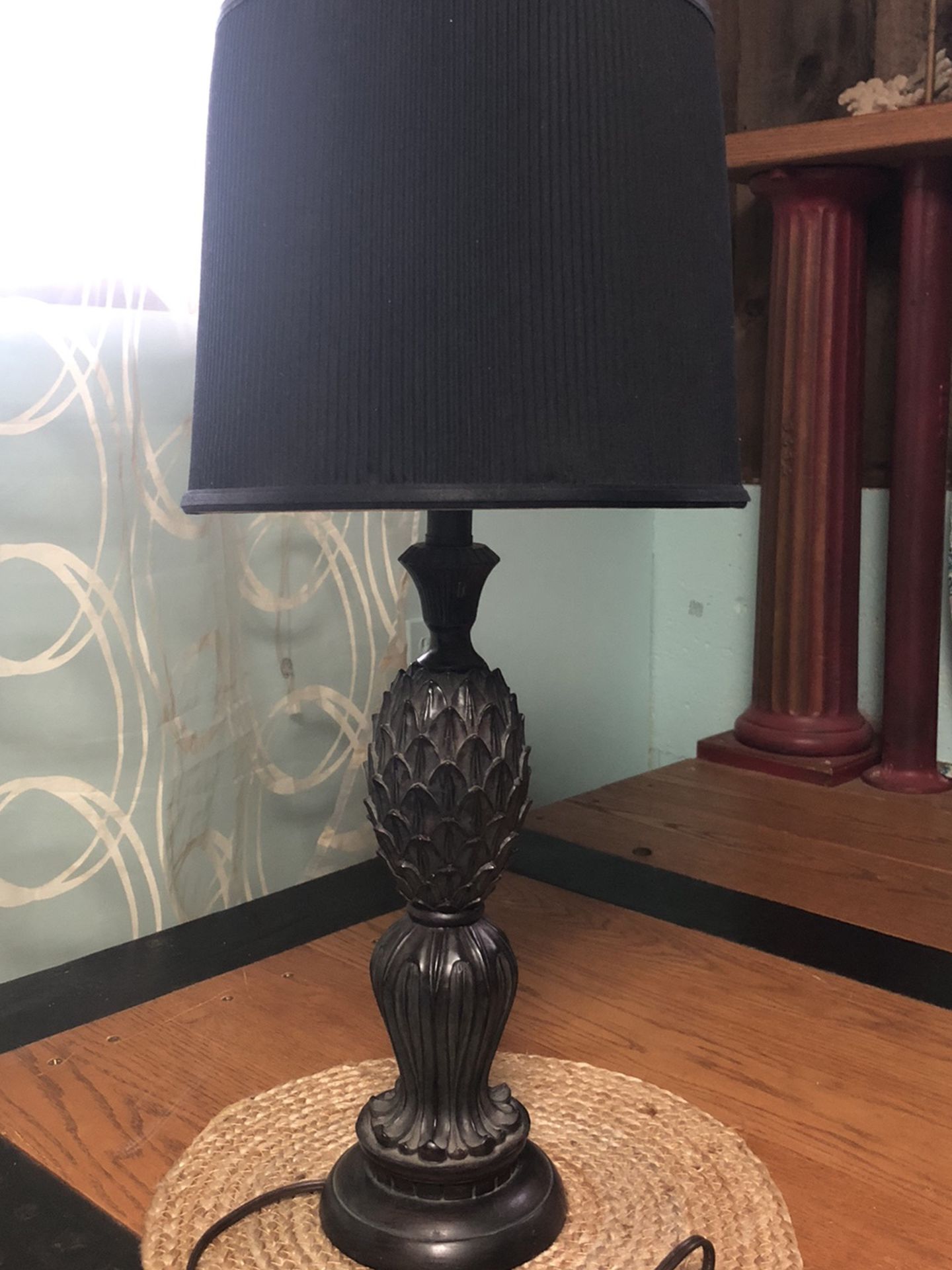 Black, Lamp, Table Lamp, Elegant, Decorative, Decor