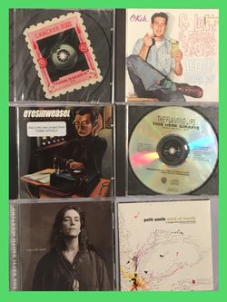 Patti Smith G Love Flaming Lips Eyesinweasel Guided by Voices GBV Cracker Camper Van Beethoven indie punk alt CD lot not vinyl LP record album #BLM