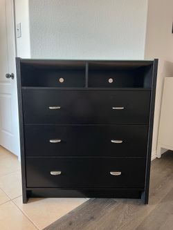 Black Chest 3-Drawers  $40