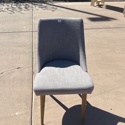 Three dining room chairs