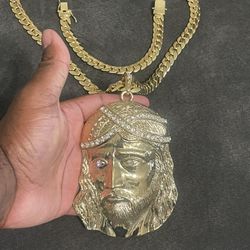 Big Jesus Face Cuban Set