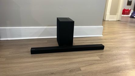 Samsung Soundbar with Wireless Subwoofer
