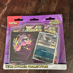 Ascended Heroes Ghastly Tech Sticker Collection