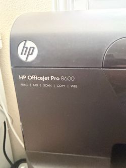 HP office jet pro 8600