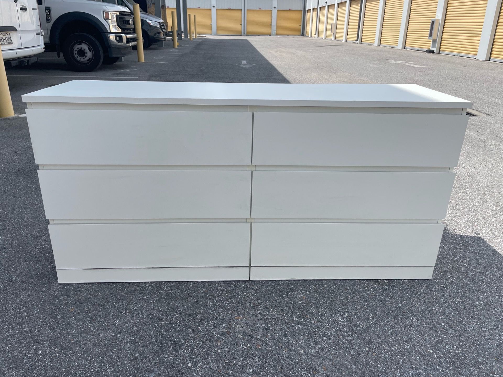 White Ikea dresser