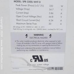 320watt Solar Panels 