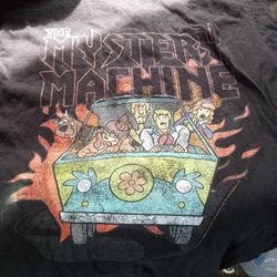 Scooby Doo Gang Mystery Machine Shirt. Grayish Black.M Men. Mint. $15.00 OBO