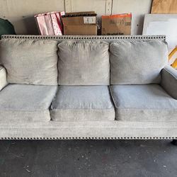 Sofa and swivel chair