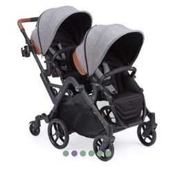 Contours Double Stroller With Attachments 
