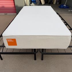 Boring Hybrid Mattress – Twin | Like New, Medium-Firm Comfort
