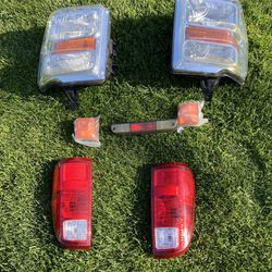 2008 Ford Superduty Headlight, Taillight, and Corner Light Set 