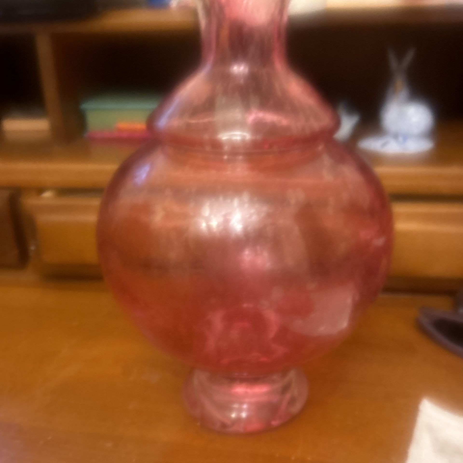 Marino Bubbles. Glass Vase Vintage Over 70 Years Old 