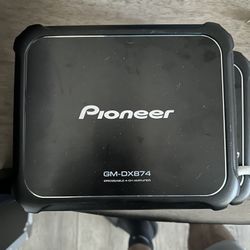 Pioneer - 1-Channel Class D Mono Amplifier - Black