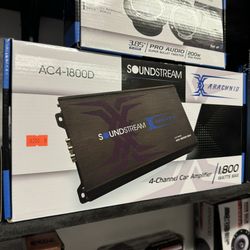 Sound stream 1,800 Watts 4-channel 