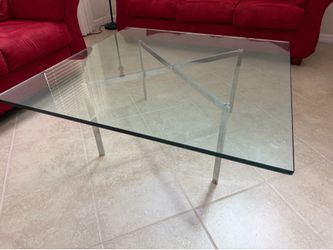 Thick Glass Coffee Table