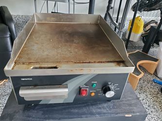 Commercial Electric Countertop Griddle – TopKitch Flat Top Grill – Works Great