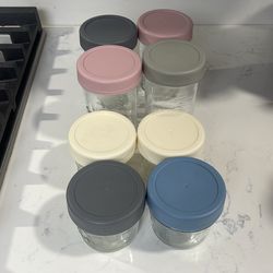 Baby food storage-glass