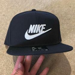 New Nike Pro Hat Cap Black White L/XL