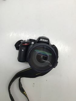 Nikon D D5100 16.2MP Digital SLR Camera - Black W/ 55-200 Vr Lens (38821)