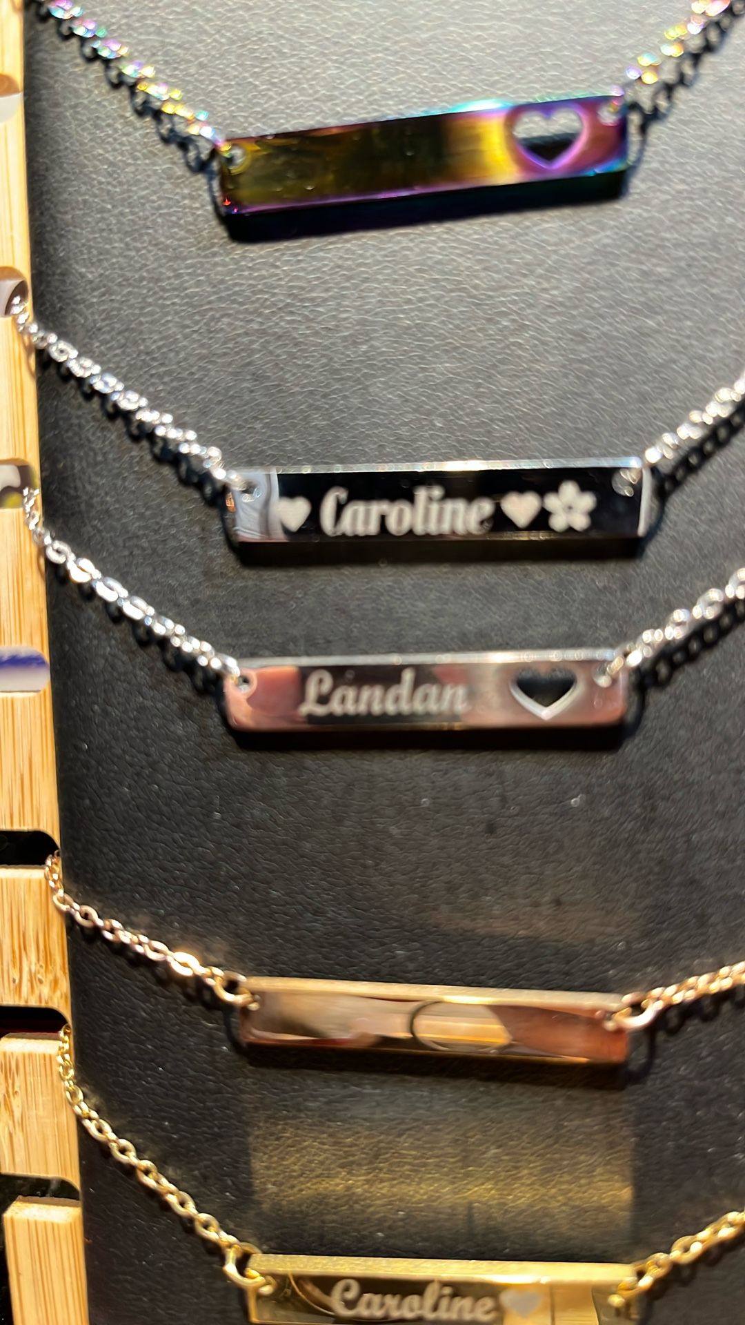 Personalized Bar Necklace