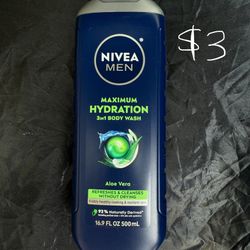 nivea mens body wash $3