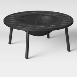 Steel Large Fire Pit Brand New Thumbnail