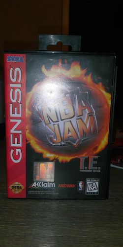 NBA Jam Sega Genesis Complete