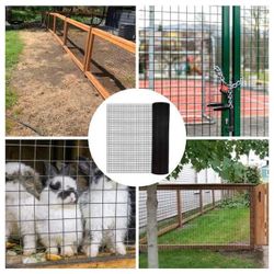 New 36 in. H x 50 in. ft Black Vinyl Coated Hardware Cloth, 19-Gauge PVC Metal Cloth, Welded Wire Garden Fence for Cage