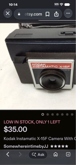 Kodak Instamatic X-15F Camera