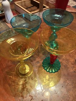 4 Piece Margarita Plastic Set