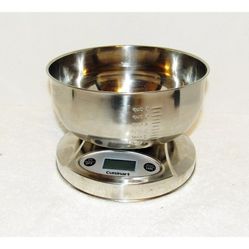 Cuisinart Precision Chef KS-06B 11 lbs LED Display Digital Kitchen Food Scale working great like new