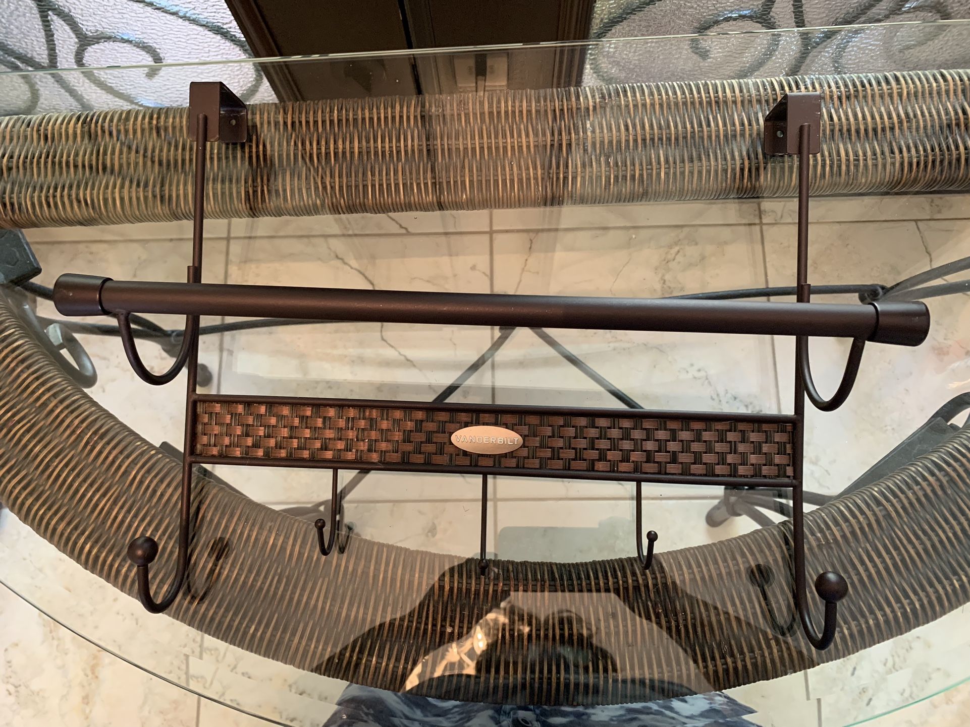 Vanderbilt Door 5 Hook Hanger