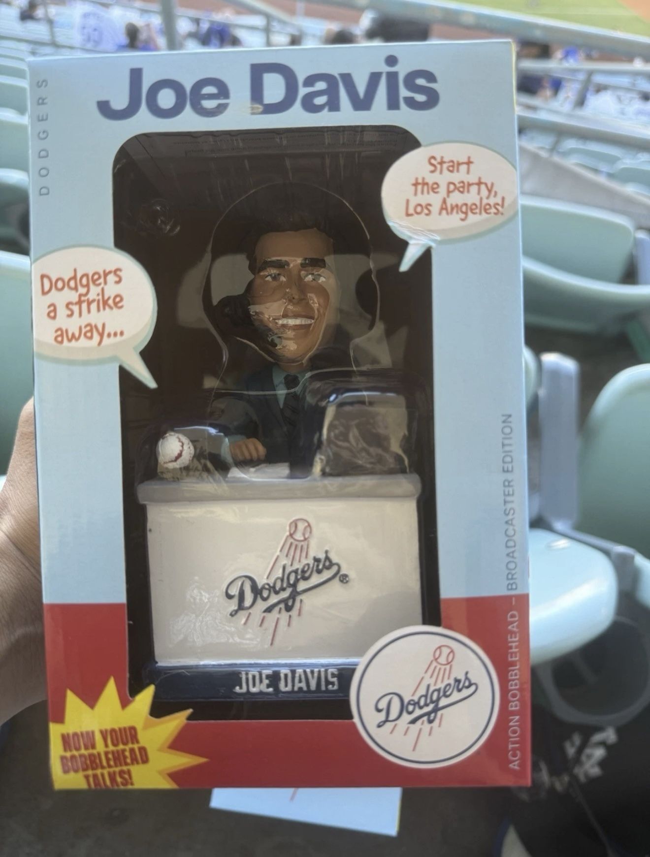 Joe Davis BobbleHead SGA 2025
