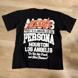 Awful Lot of Cough Syrup Black T Shirt Men’s Medium