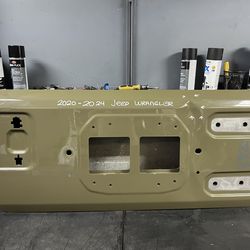 2020-2021-2022-2023-2024 JEEP WRANGLER TAILGATE OEM USED #9483