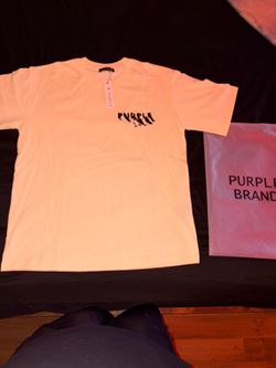 purple shirt large
